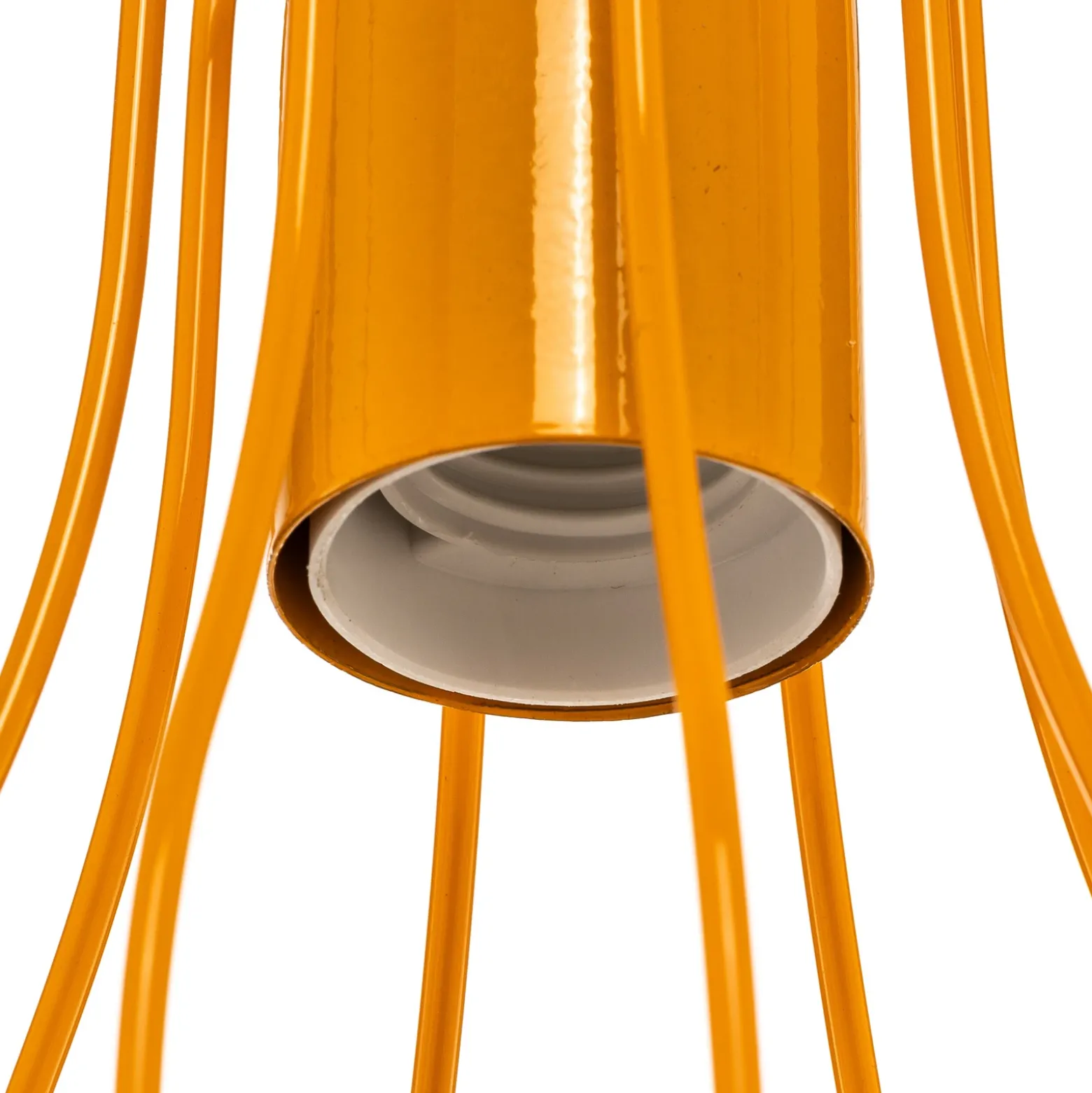 Lámpara colgante Tube, 5 luces, colorido