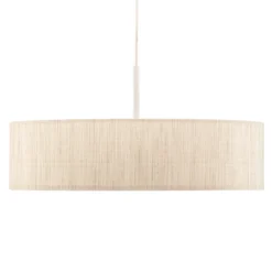 Lámpara colgante Turda, Ø 50 cm, blanco