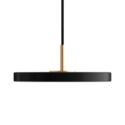 Lámpara colgante UMAGE Asteria MicroV2 atenuable, color negro