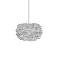 Lámpara colgante UMAGE Eos micro, gris