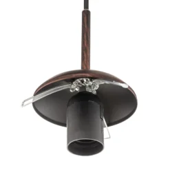 Lámpara colgante Varus, vidrio, 3 luces, Ø 51 cm
