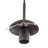 Lámpara colgante Varus, vidrio, 3 luces, Ø 51 cm