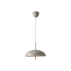 Lámpara colgante Versale, marrón, Ø 35 cm, metal, 2 x E27