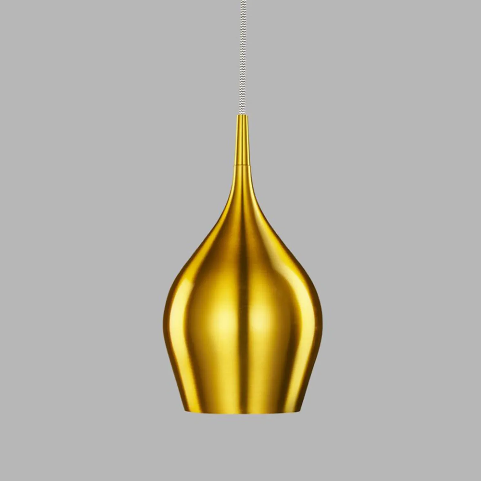 Lámpara colgante Vibrant Ø 12cm, oro
