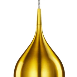 Lámpara colgante Vibrant Ø 12cm, oro