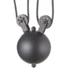 Lámpara colgante Westinghouse Iron Hill, negra, 3 luces, E27