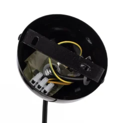 Lámpara colgante Yildo 253-S 1 luz Ø36cm negro/cobre