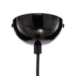 Lámpara colgante Yildo 253-S 1 luz Ø36cm negro/cobre