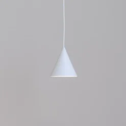 Lámpara colgante ZENITH, blanca, Ø 11 cm, metal, GU10