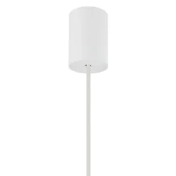 Lámpara colgante ZENITH, blanca, Ø 11 cm, metal, GU10