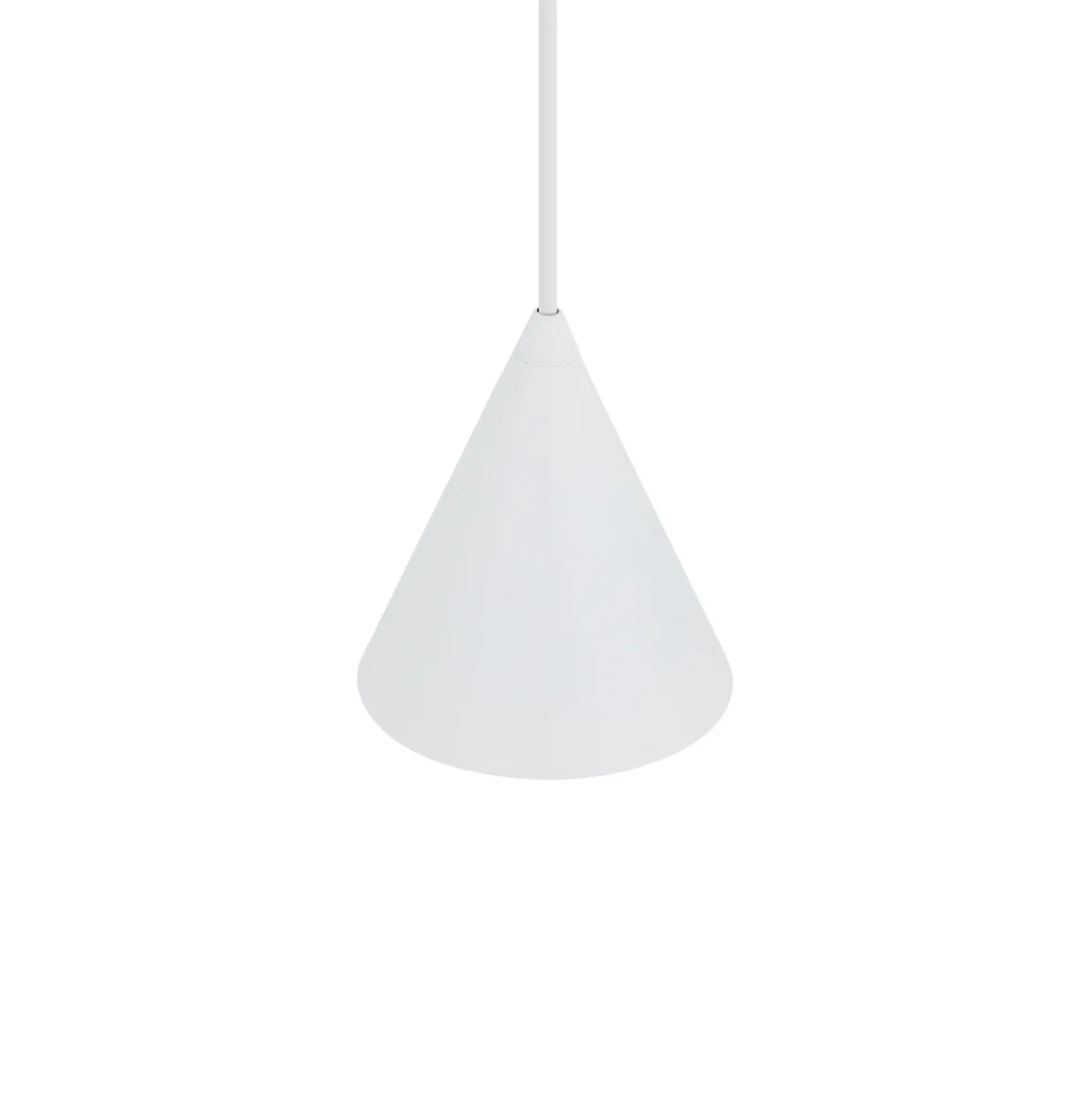 Lámpara colgante ZENITH, blanca, Ø 11 cm, metal, GU10
