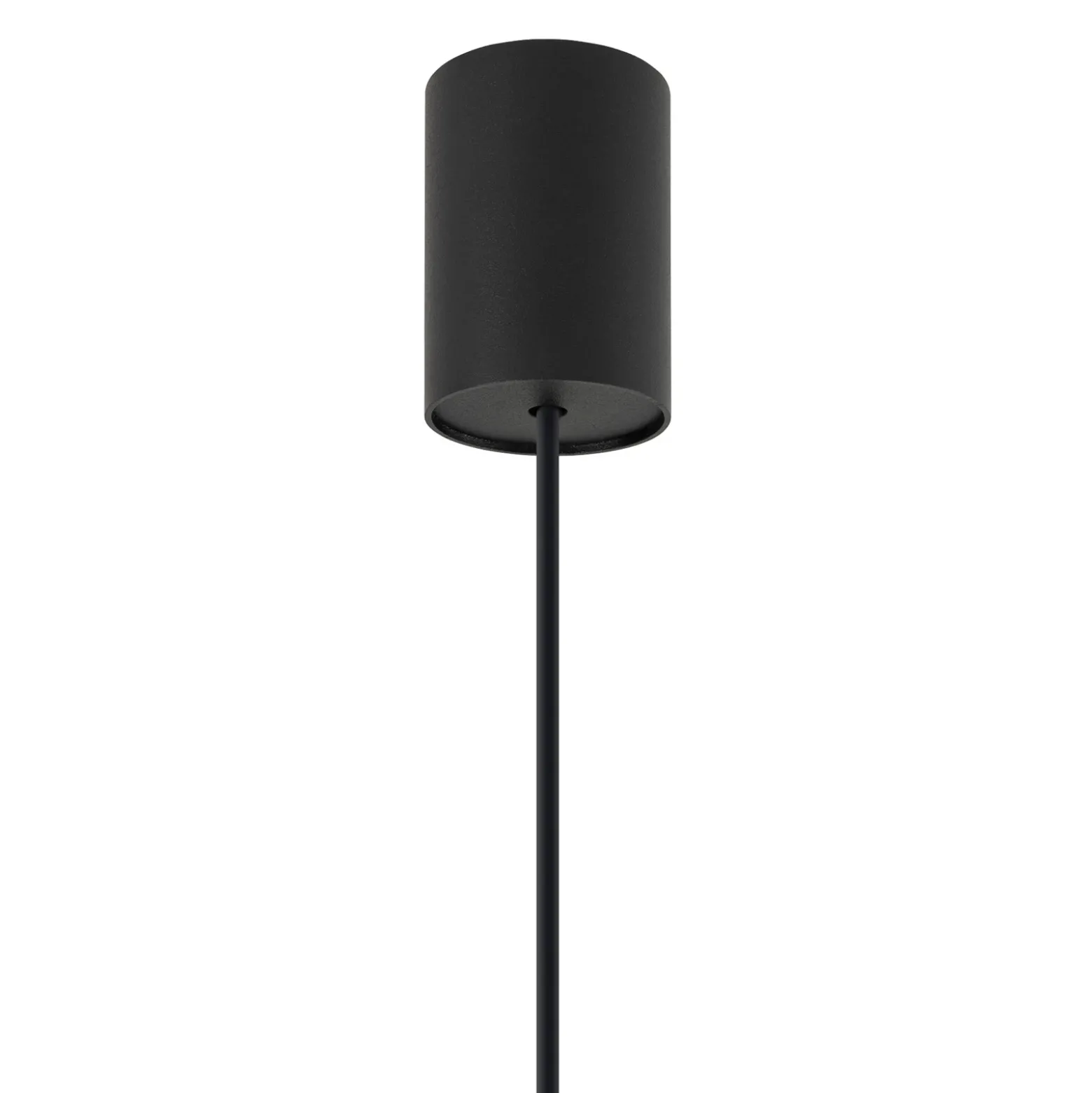 Lámpara colgante ZENITH, negra, Ø 11 cm, metal, GU10