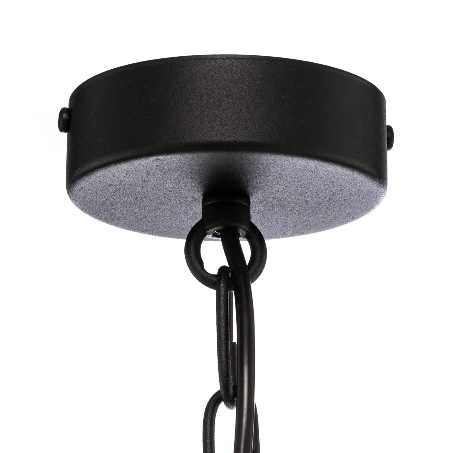 Lámpara de araña Ampli, negro/dorado, 6 luces