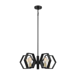 Lámpara de araña Bismarck, 5 luces