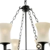 Lámpara de araña Cartwheel, 8 luces