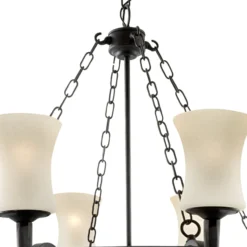 Lámpara de araña Cartwheel, 8 luces