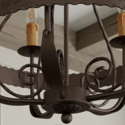 Lámpara de araña Loara, 5 luces