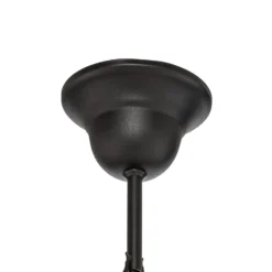 Lámpara de araña Malbo, negra, metal, 8 luces, E14