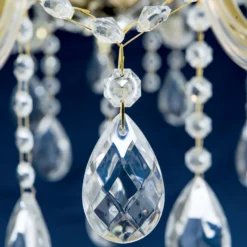 Lámpara de araña Marie Claire de cristal con 15 luces