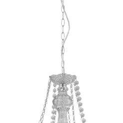 Lámpara de araña Marie Therese, cromo, 8 luces