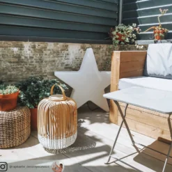 Lámpara decorativa Forestier Take A Way M, IP20, blanca