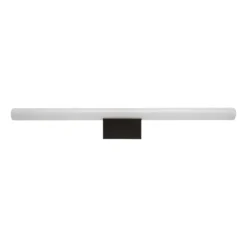 Lámpara de espejo LED Barra de luces, negro mate
