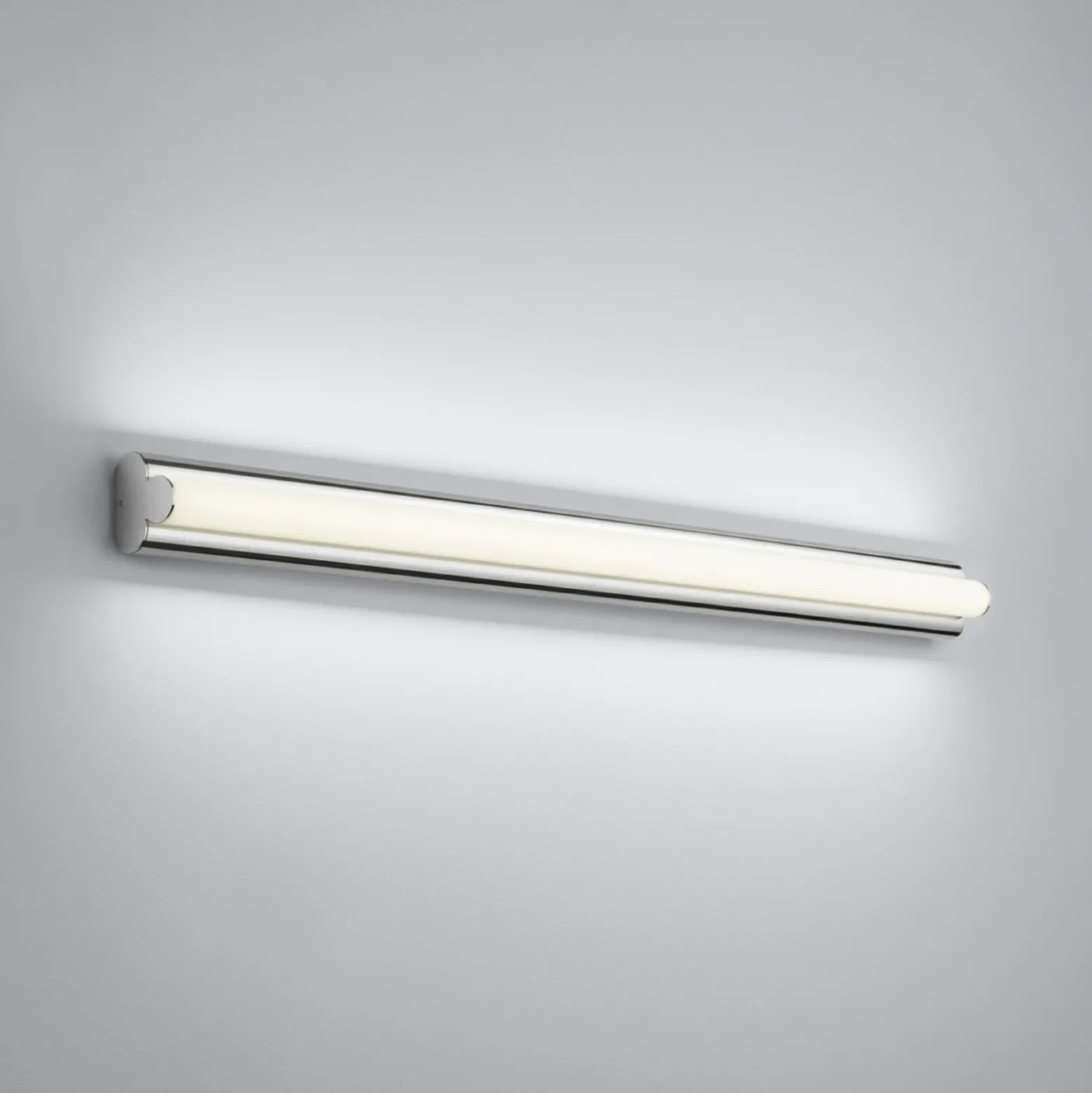 Lámpara de espejo LED Helestra LOOM 2, longitud 90 cm, IP44, CCT