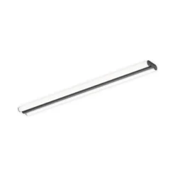 Lámpara de espejo LED Helestra LOOM, longitud 90 cm, negro, IP44