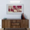 Lámpara de espejo LED 512, 3.000 K, 35 cm, blanco