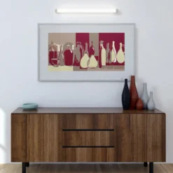 Lámpara de espejo LED 512, 3.000 K, 35 cm, blanco