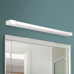 Lámpara de espejo LED Marilyn, blanco, 90 cm