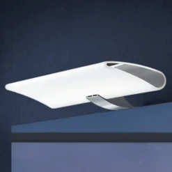 Lámpara de espejo LED Miracle en cromo, 30 cm