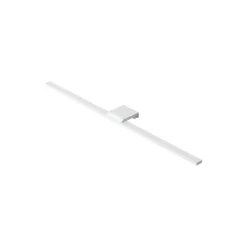 Lámpara de espejo LED Triga, IP44, blanco, 60cm, 4.000K