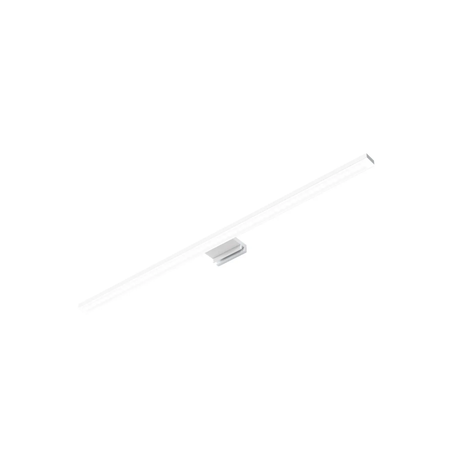 Lámpara de espejo LED Triga, IP44, blanco, 60cm, 4.000K
