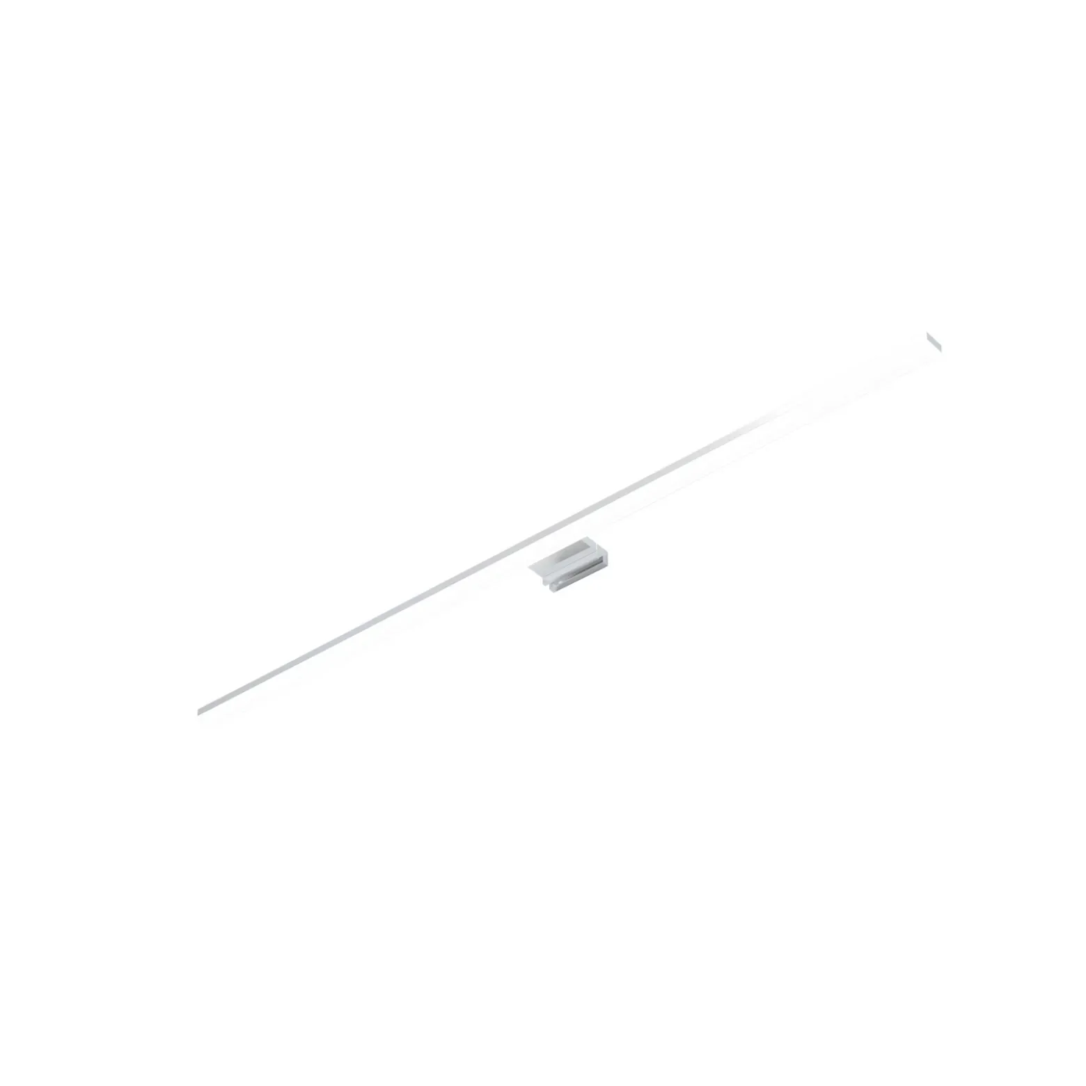 Lámpara de espejo LED Triga IP44, cromo, 80cm, 4.000K