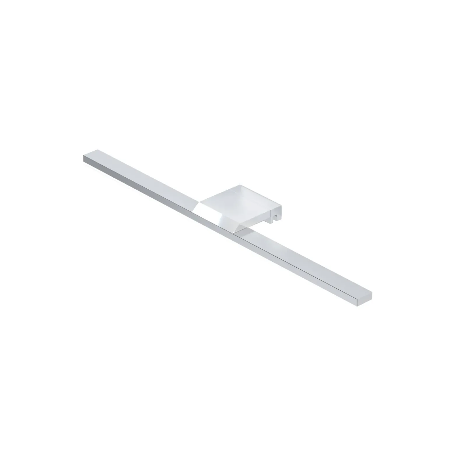 Lámpara de espejo LED Triga IP44, cromo, 40cm, 4.000K