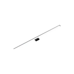 Lámpara de espejo LED Triga IP44 negro 80cm, 3.000K