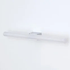 Lámpara de espejo LED Visagist, soporte cromo