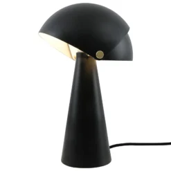 Lámpara de mesa Align pantalla inclinable, negra