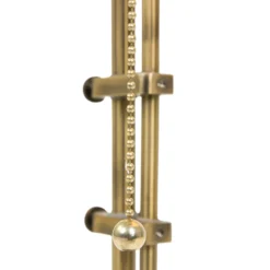 Lámpara de mesa Ancilla ajustable bronce/amarillo