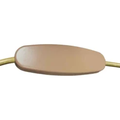 Lámpara de mesa Ancilla, madera, vidrio, haya, blanco opal, portalámpara G9