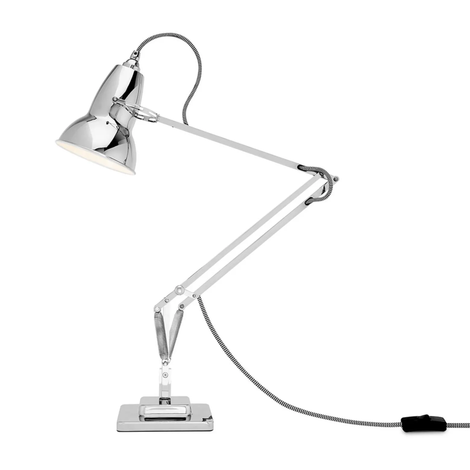 Lámpara de mesa Anglepoise Original 1227 cromada