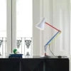 lámpara de mesa Anglepoise Type 75 Mini, blanca, 70 cm