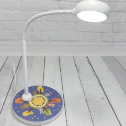 Lámpara de mesa Animales salvajes brazo flexible