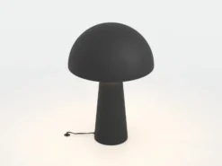 Lámpara de mesa Aranzola brillo descendiente negro