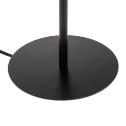 Lámpara de mesa Arden sin pantalla, negra, altura 44cm