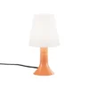 Lámpara de mesa BINGO Lumetto, naranja/blanco, 24,5 cm, plástico