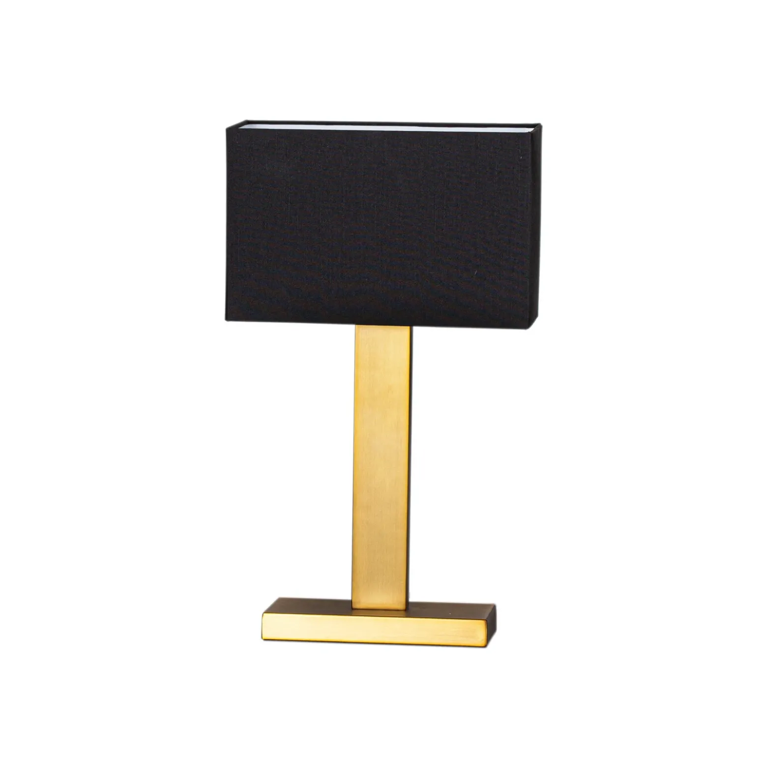 Lámpara de mesa By Rydéns Prime, altura 47 cm, dorada/negra