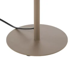 Lámpara de mesa Calma, beige, rafia, altura 38 cm, E27