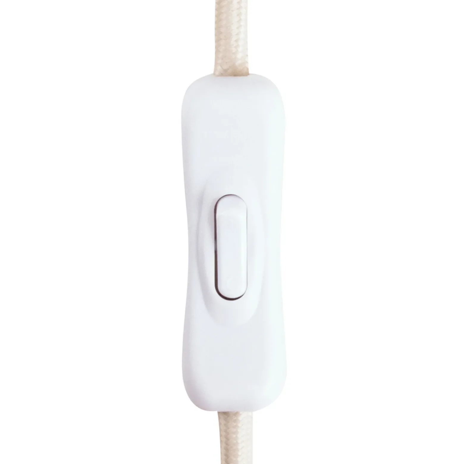 Lámpara de mesa Castello de Globen Lighting, beige/beige, altura 38 cm